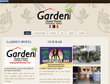 Tablet Screenshot of gardenbuakhaohotel.com